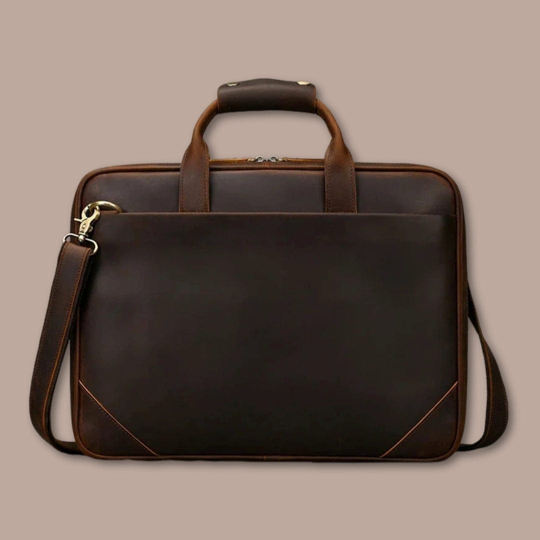 sacoche document homme Marron / 42cm x 32cm x 6cm