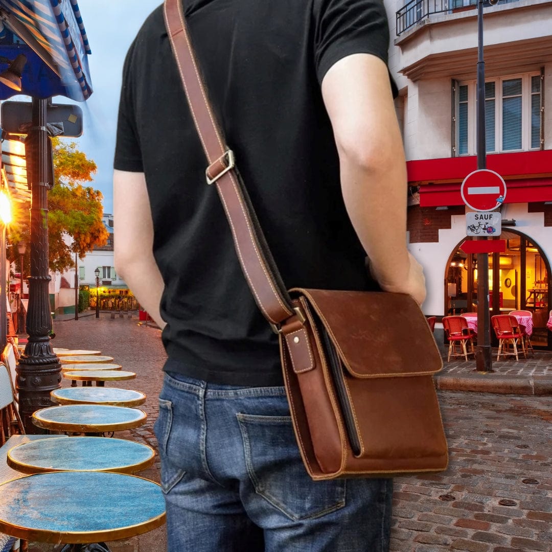 sacoche épaule homme