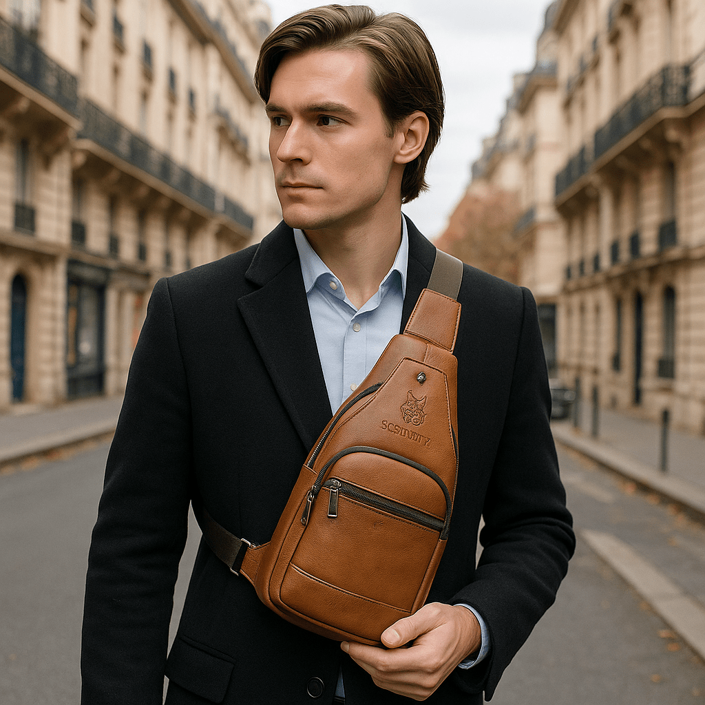 sacoche homme bandouliere