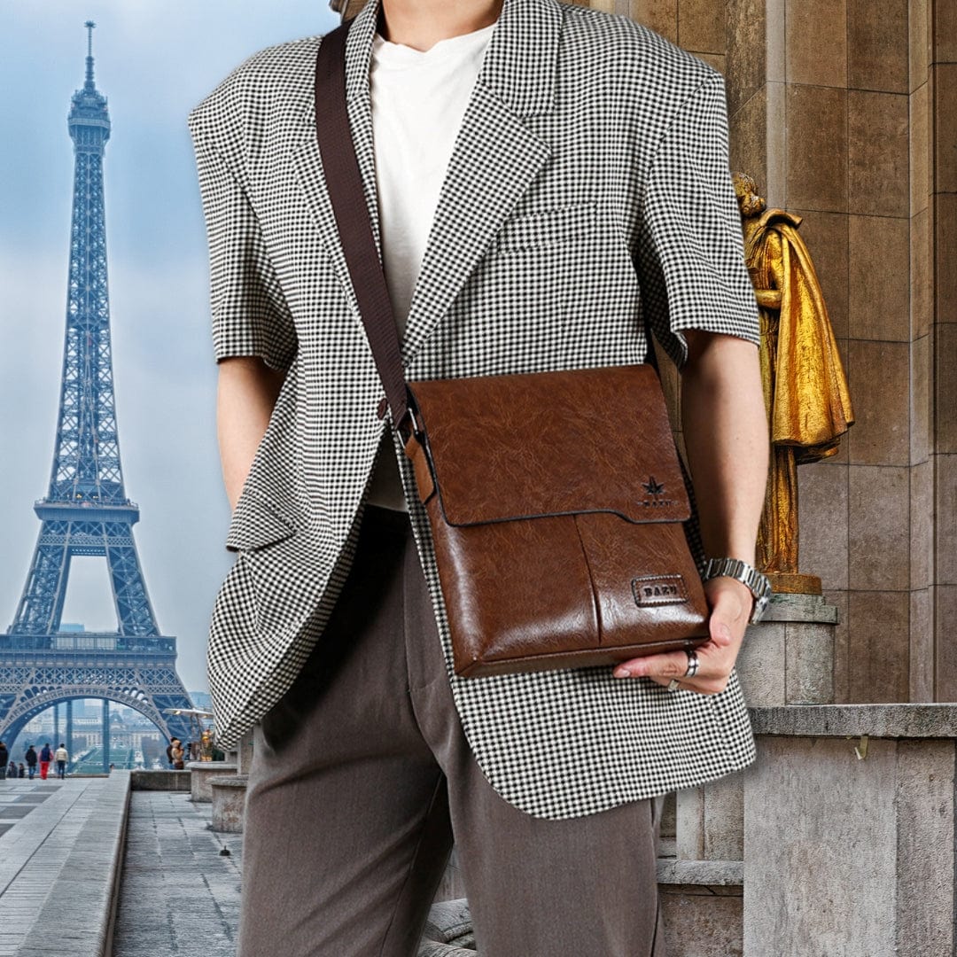 sacoche homme cuir souple