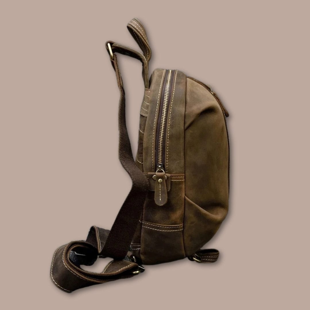 Sacoche Homme Cuir Vachette 17cm x 32cm x 10cm