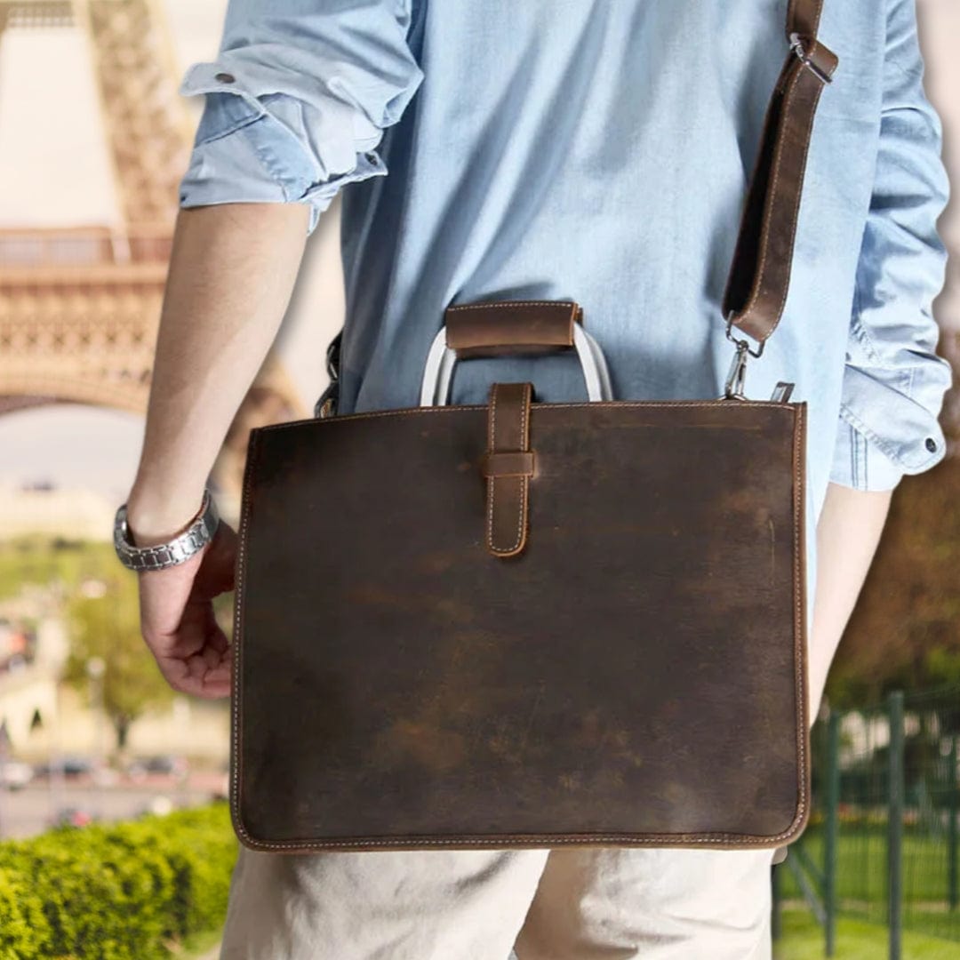 sacoche homme luxe pas cher