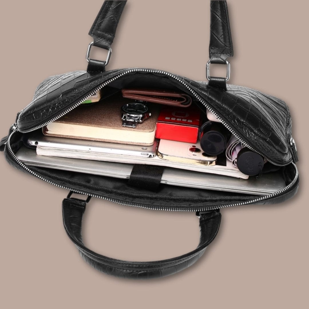 sacoche homme luxe solde 39cm x 28cm x 5cm