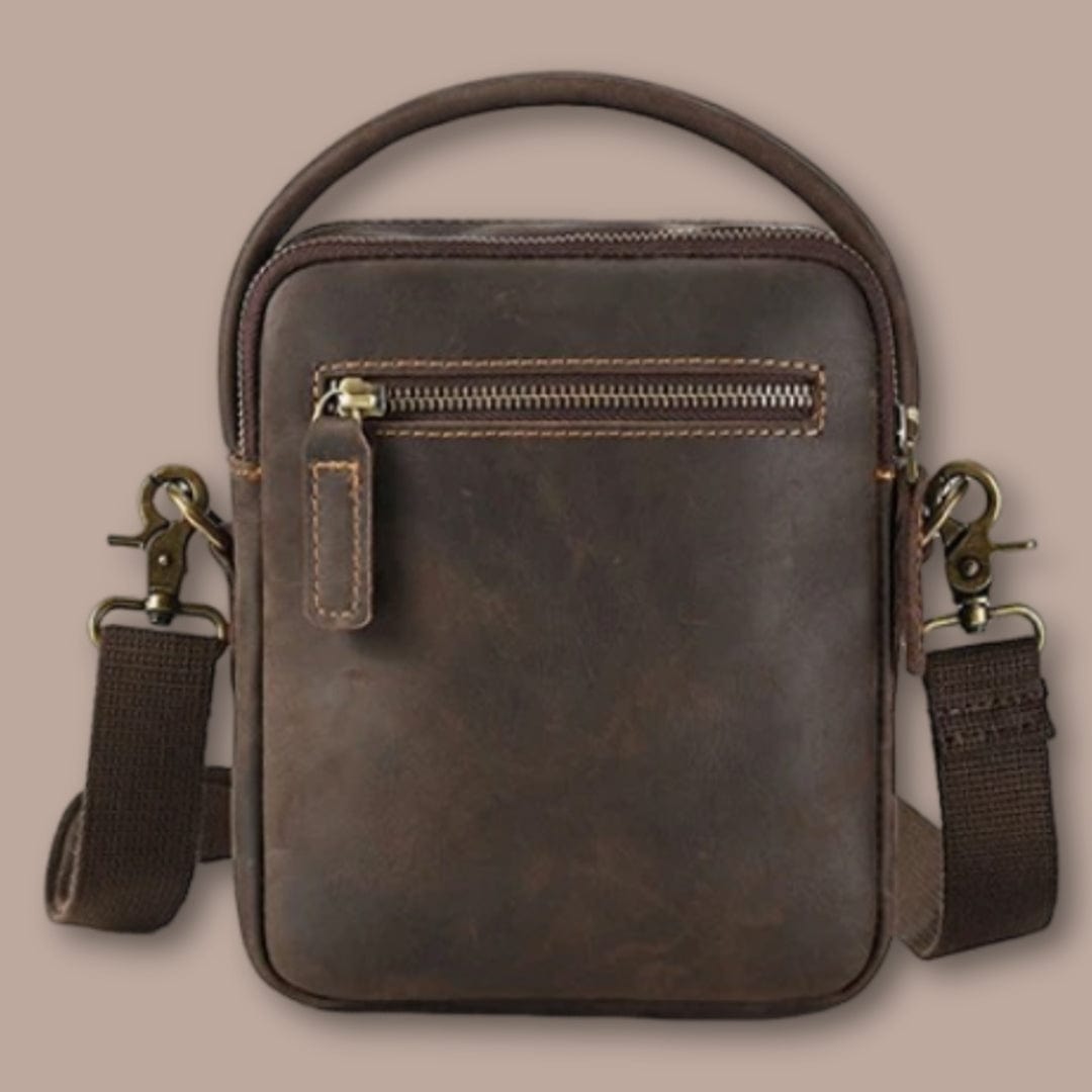 Sacoche Homme Marron