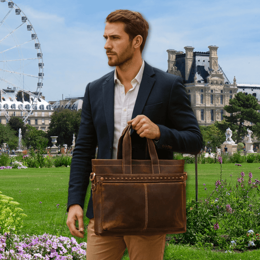 sacoche homme mode 40cm x 29cm x 10cm