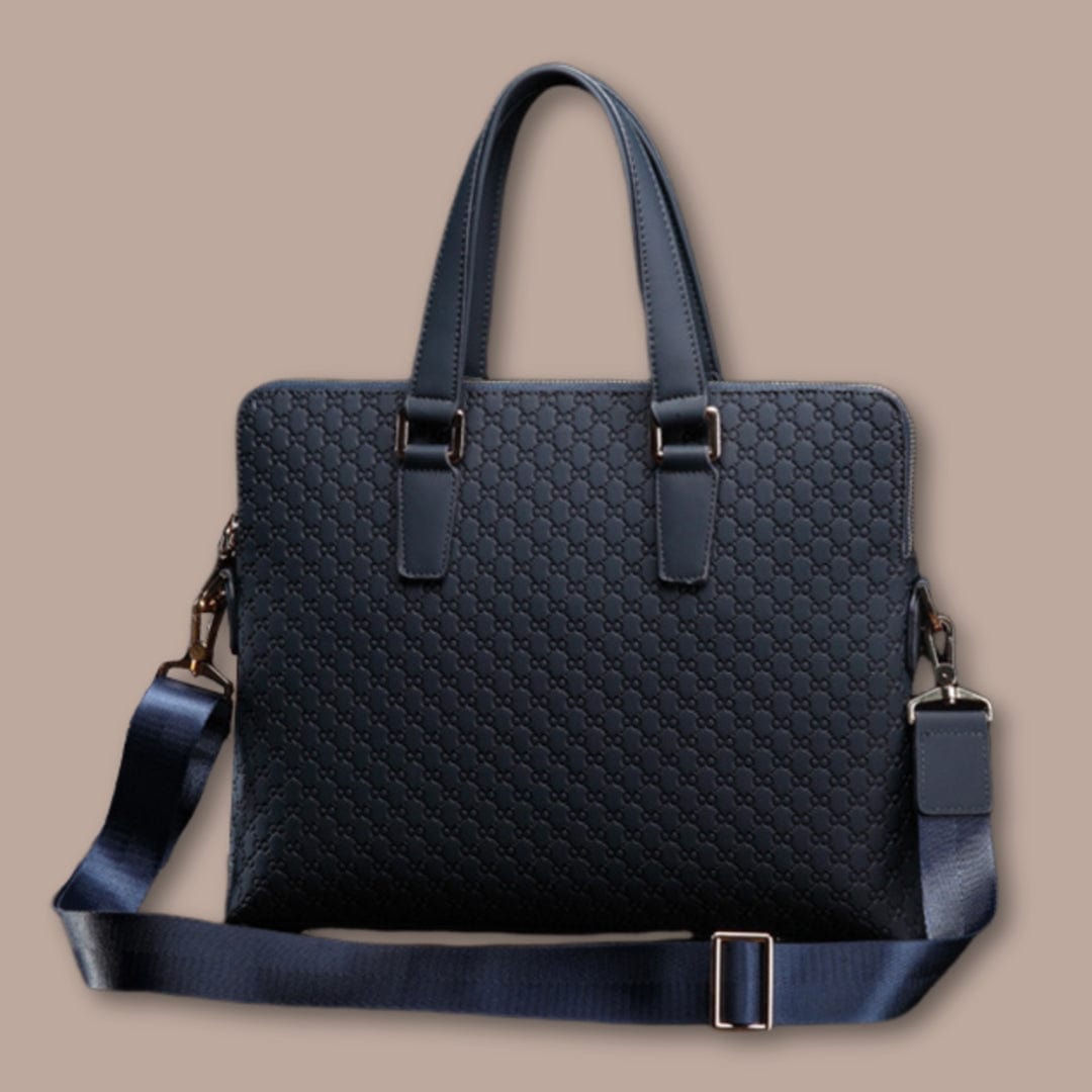 sacoche homme ordinateur Bleu / 31.5cm x 24cm x 5.5cm