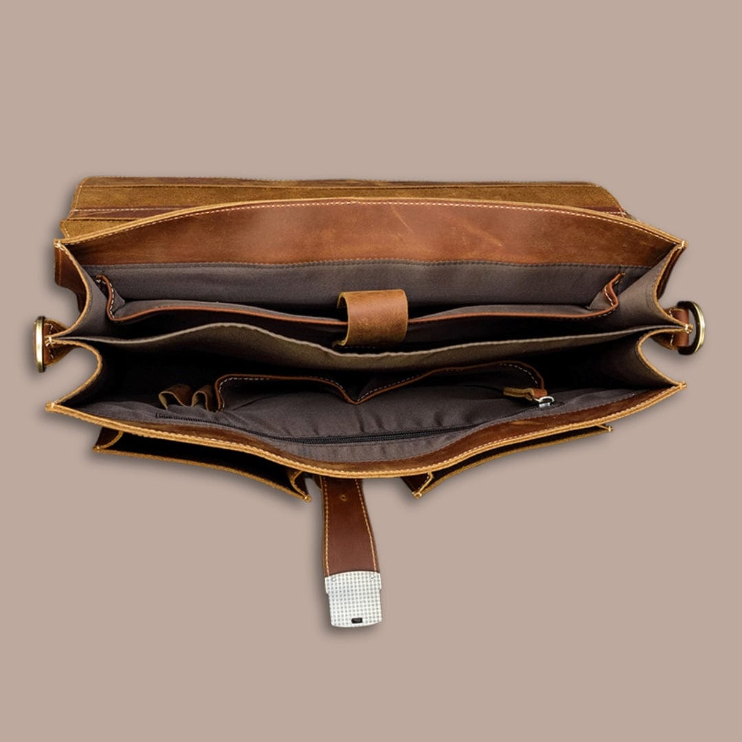 sacoche homme vintage