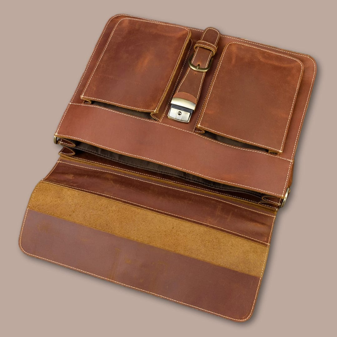 sacoche homme vintage