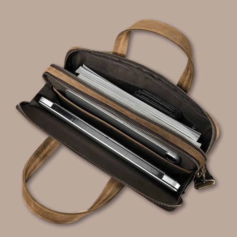 sacoche ordinateur bandouliere homme 36cm x 28.5cm x 6.5cm