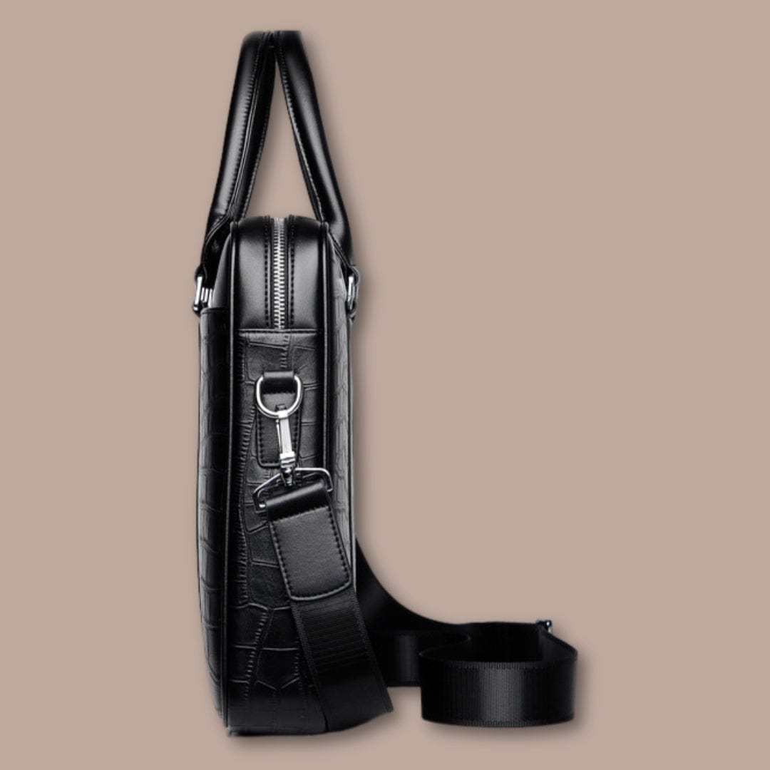 sacoche ordinateur homme luxe 38.5cm x 29cm x 5.5cm