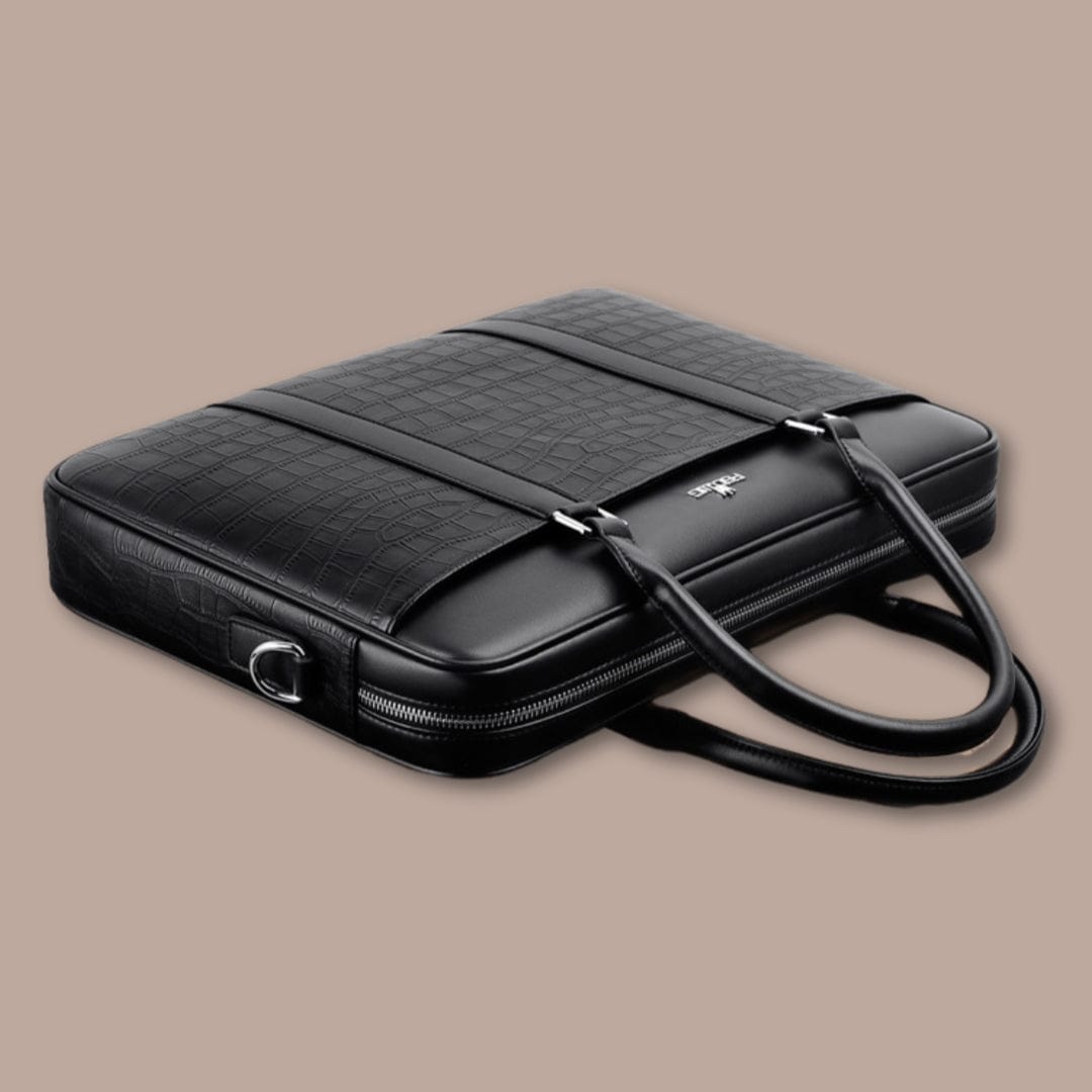 sacoche ordinateur homme luxe 38.5cm x 29cm x 5.5cm