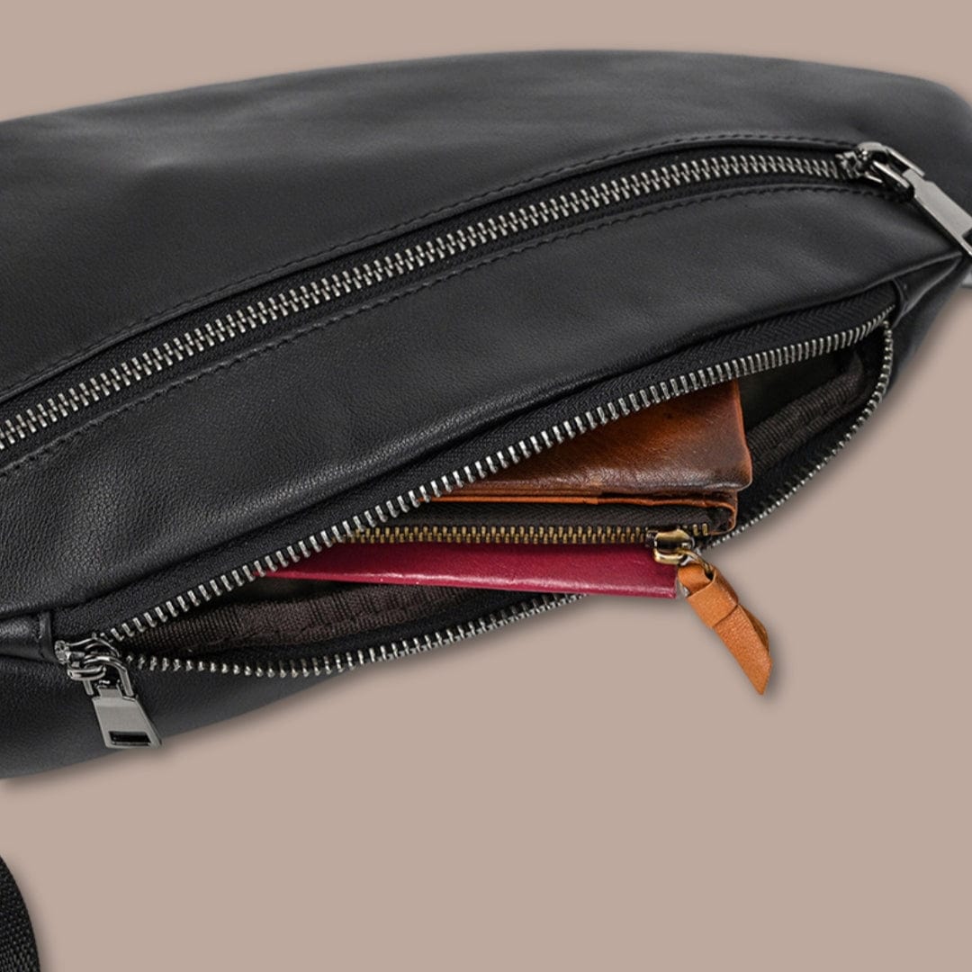 sacoche poitrine homme 33cm x 16cm x 5cm