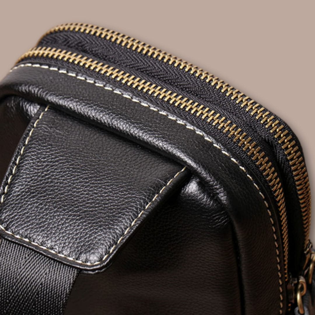 sacoche poitrine homme luxe 13cm x 21cm x 5cm