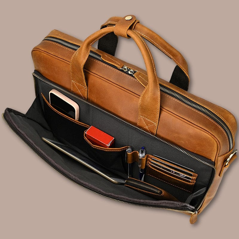 sacoche porte document homme