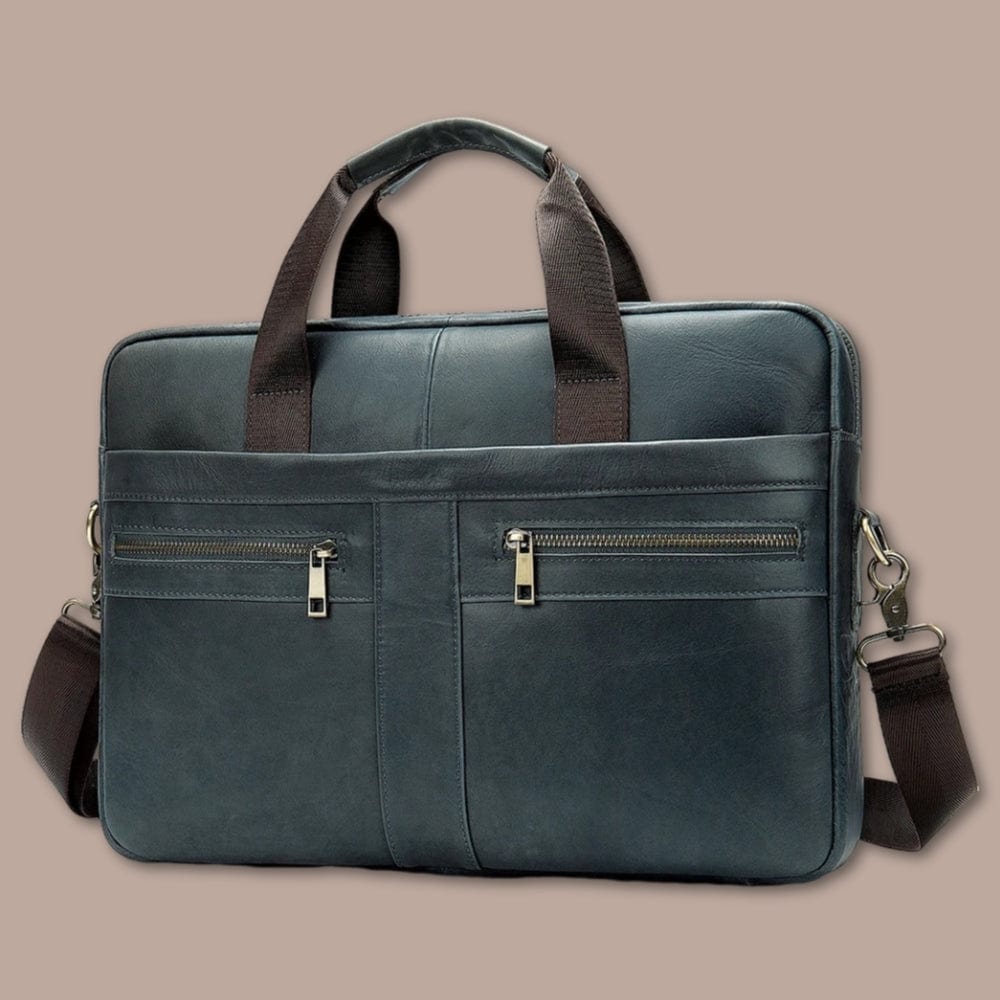 sacoche professionnelle homme Bleu / 39.5cm x 28.5cm x 6.7cm