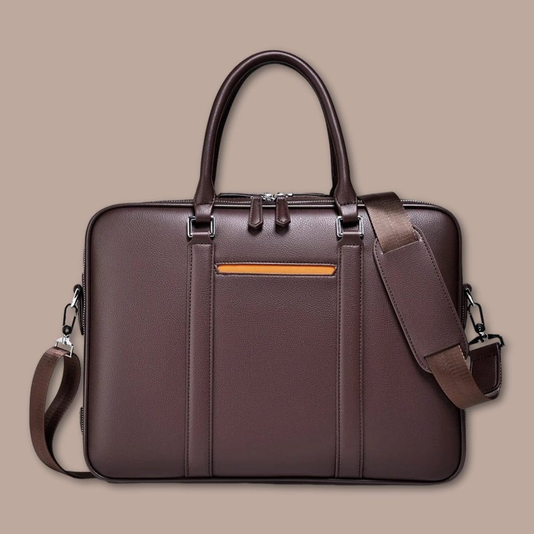 sacoche travail homme Marron / 39cm x 29cm x 7cm