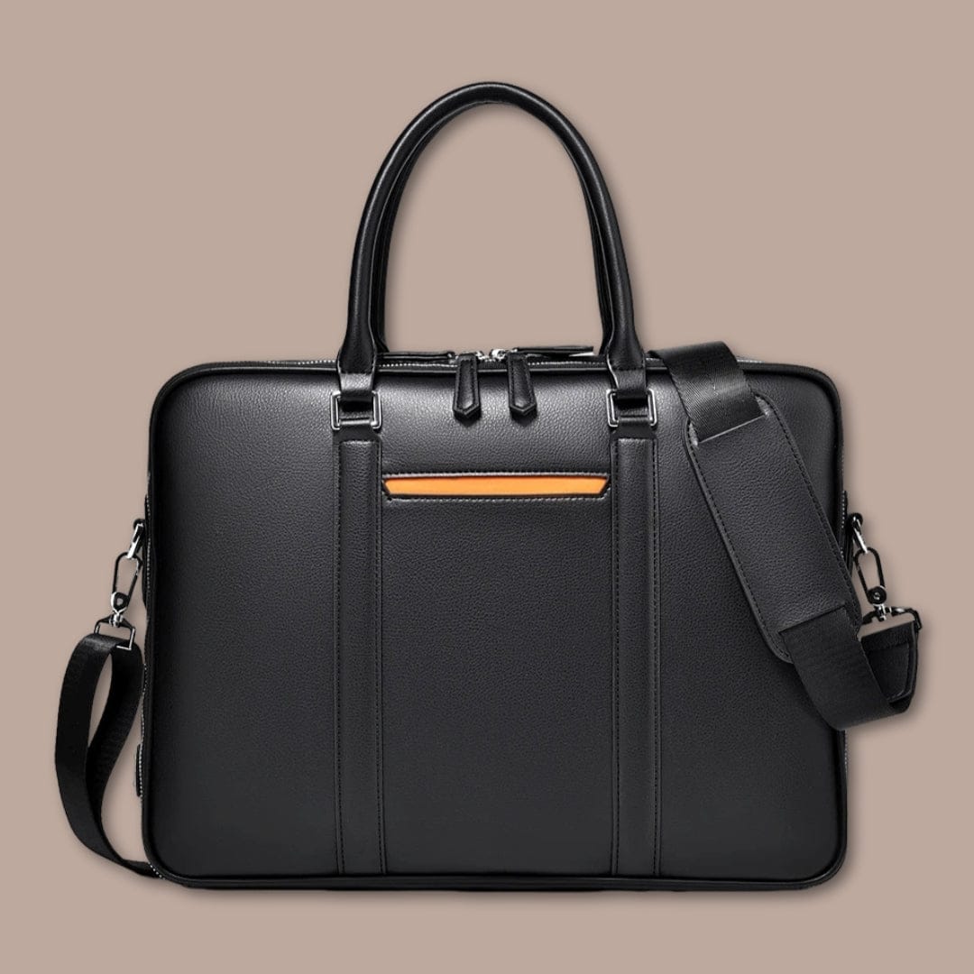 sacoche travail homme Noir / 39cm x 29cm x 7cm