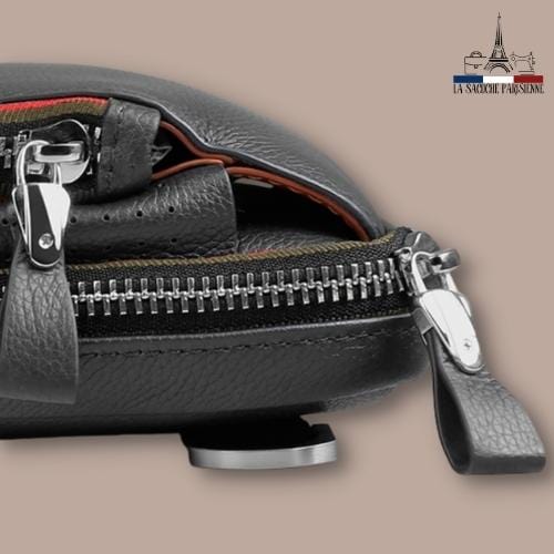 sacoche bandouliere homme bleu