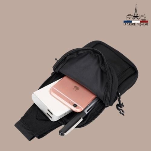 sacoche bandouliere homme toile