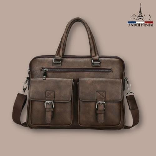 sacoche homme cuir vintage