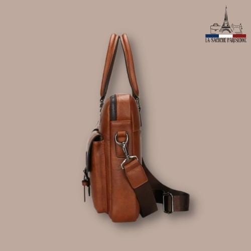 sacoche homme cuir vintage