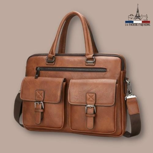 sacoche homme cuir vintage